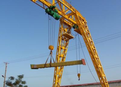 China Strong Steel Industrial Electric Gantry Crane Single Beam 5-20 Ton Loading Capacity for sale