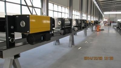 China 80 Ton Electric Wire Rope Hoist Trolley For Double Beam Crane With Remote Control for sale