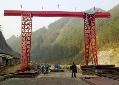 China Electric Single Girder Gantry Crane , 20 Ton A Frame Lifting Gantry Equipment for sale