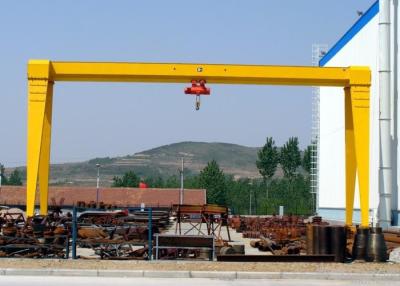 China MH A Frame Single Beam 5 Ton Mobile Gantry Crane for Goods Yard , Marble , Granite Stone for sale