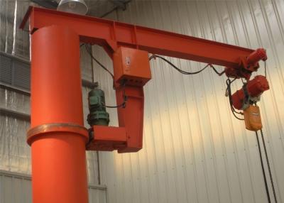 China 1-10 Ton Column Mounted Jib Crane With Electric Hoist Remote Controller for sale