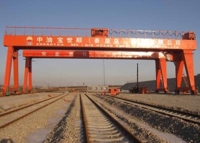 China Double Beam Rail Mounted Gantry Crane For Automobile / Construction / Engineering Industries for sale