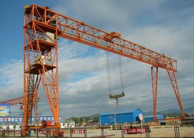 China Outdoor 100 Ton Double Girder Gantry Crane , Material Handling Equipment 7.5-31.5m Span for sale