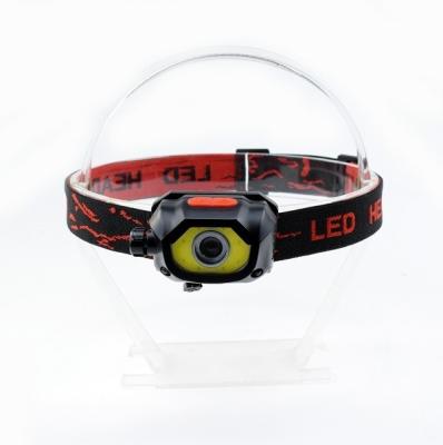 China Rechargeable Camping USB LED Head Light With Sensor for sale