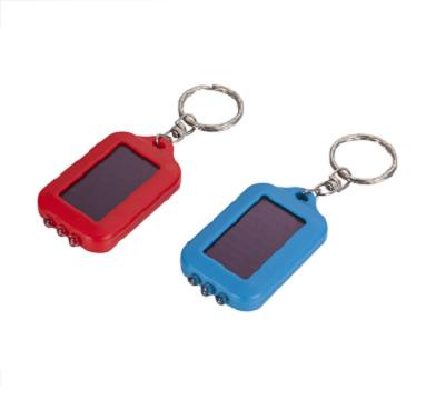 China Solari colorful key chain light solari led light charger by solar panel with different colors for sale