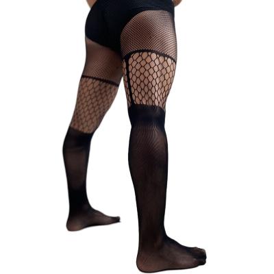 China Wholesale Transparent Hot Selling Breathable Mesh Stockings Men Mesh Sexy Men's Pantyhose Pantyhose Free Pantyhose For Men for sale