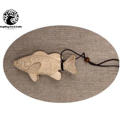 China Wooden deco made in Europe fish factory hooks professional handwork carving for sale