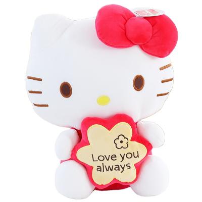 China Wholesale Cute Plush Toy Hello Kitty Kitty Cat Animal Toy Kt Cat Soft Stuffed Kawaii Cartoon Lovely Hello Gift for sale