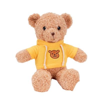 China Lovely Valentine's Day Gift Animal Bear Toy Hoodie Cute Soft High Quality Teddy Bear Plush Toy Gift for Kids for sale