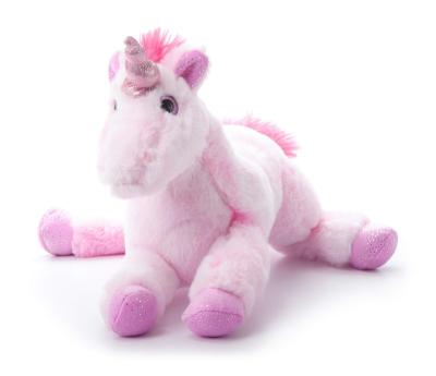 China Cute Unicorn Plush Toy Soft Pink Large Size Stuffed Plush Toy For Girls Perfect Birthday And Christmas Unicorn Gifts for sale