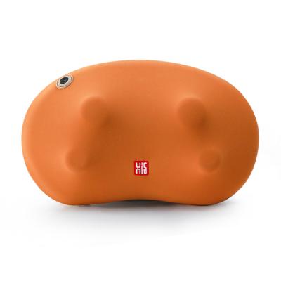 China New Design 4D Shiatsu Factory Price Body Hi5 Hipod Neck Back Massager Cushion Pillow Cheap Rechargeable Massager Pillow With Heating for sale