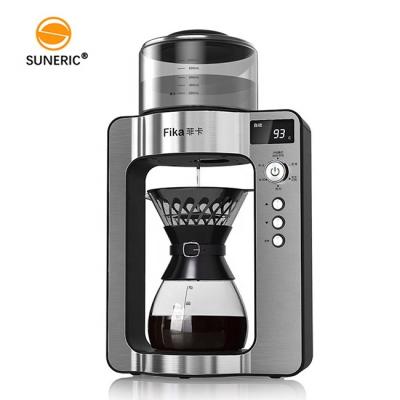 China Household Sustainable Temperature Control Electric Drip Coffee Machine Pour Over Coffee Makers Automatic Coffee Maker for sale