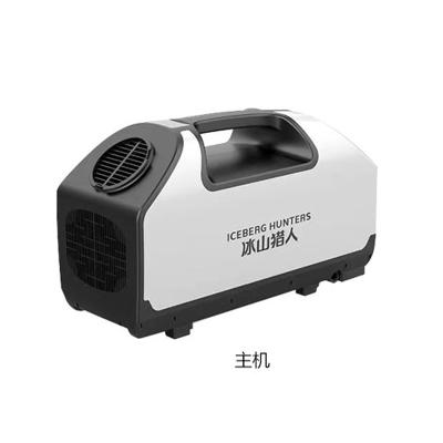 China 900 Watt Outdoor Portable Mobile Compressor Cold Hotel High Power And Warm Parking Switch Camping Tent Air Conditioning for sale