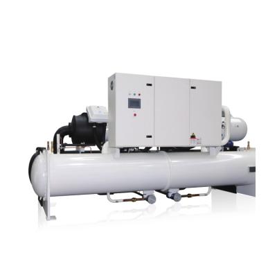 China Industrial Cooling Hotels High Efficiency Excellent Water Cooled Screw Chiller for sale