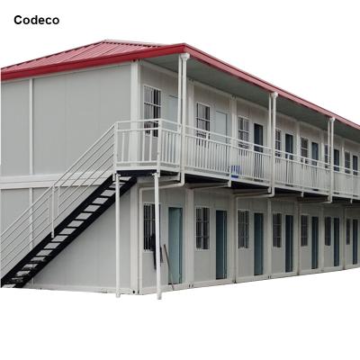 China Modern Low Cost Luxury Living Prefab Flat Pack Container House for sale