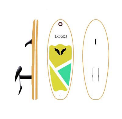 China Unisex Inflatable Foil Surfboard Paddle Foiling Jet Board Electric Hydrofoil Surfboard Foil Surfboard for sale