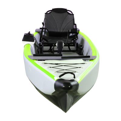 China Fishing Kayak Traveling Kayak Factory Wholesale Kayak Boat Drop Point Folding Inflatable Kayak With Boat Seat for sale