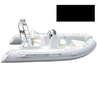 China Fiberglass Manufacturers Head Sell Aluminum Hull Rib 14 Ft Hypalon Rib Boat for sale