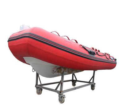 China CE Certification 3.9m Rib 5 People Rigid Fiberglass Inflatable Boat China Rib Boats For Sale for sale