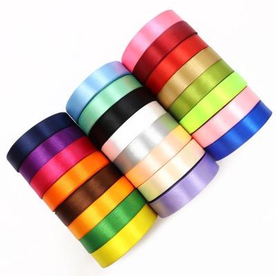 China Chirstmas Decor Christmas Ribbon Yarn Edged Satin Printing Fashion Decoration Gift Wrapping Ribbon Custom Logo CY005 for sale