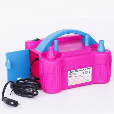 China The plastic part provides electric inflating machine for balloons for sale