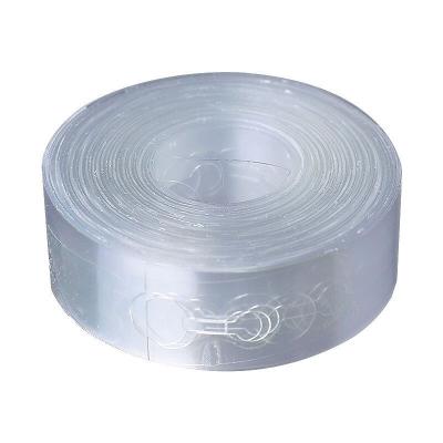 China Plastic part provides 5m double hole plastic strip for balloons for sale