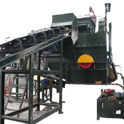 China Machinery Repair Shops High Efficiency Car Body Crusher With Big Line Scrap Metal Shredder Machine for sale