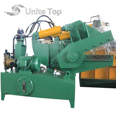 China Cutting Hydraulic Aluminum Metal Scrap Iron Alligator Cutter With 600mm Length Blade For Metal for sale