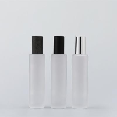 China Cosmetic Wholesale cosmetic packaging pet glass mist empty bottle for 120ml glass  bottles for sale