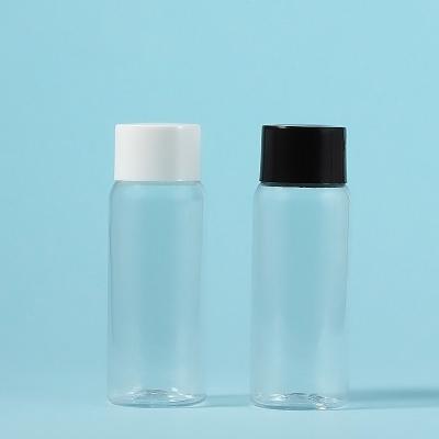 China Cosmetic Wholesale cosmetic packaging transparent 60ml empty pet plastic bottle for toner bottle for sale