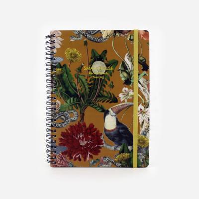 China Customized custom printed a5 logo printing diary agenda pocket organizer notebooks with rings for sale