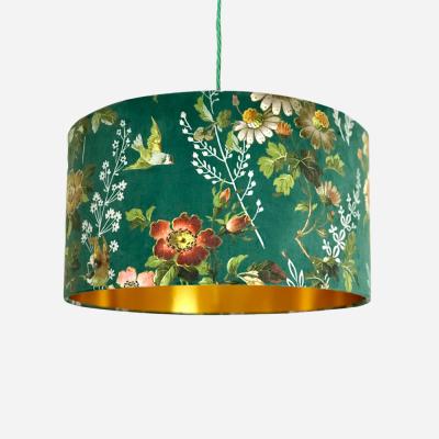 China Customized PVC Fabric Light Cover With Customized Patterns Printing Table Lamp Shades for sale