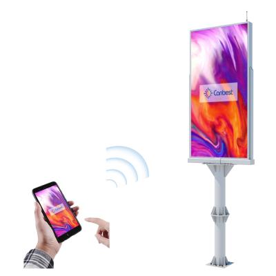 China Mall 2560*1280mm All In One Package Outdoor Outdoor Pantallas Smd Cabinet Board Billboard Pole P8 Led Screen for sale