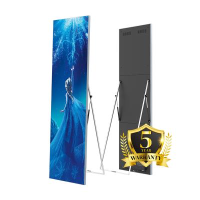 China Portable SDK P2.5 Smart Advertising Player Led Screen Indoor LED Poster Display for sale