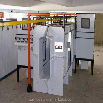 China Powder coating automatic powder coating booth for powder coating machine for sale