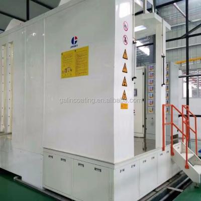 China Automatic Industries Powder Coating Booth With Customize Quick Change Color For Coating Process for sale