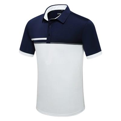 China Custom Anti-Wrinkle Performance Golf Polo Shirts for sale