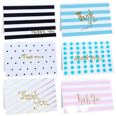 China Europe Foil Thank You Cards Bundle of 48 with Envelopes for Wedding, Baby Shower, Bridal, Business, Birthday for sale