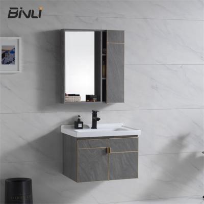 China Modern Waterproof Good Quality Bathroom Vanity Cabinet French Sink With Mirror Hottest Products In The Market for sale