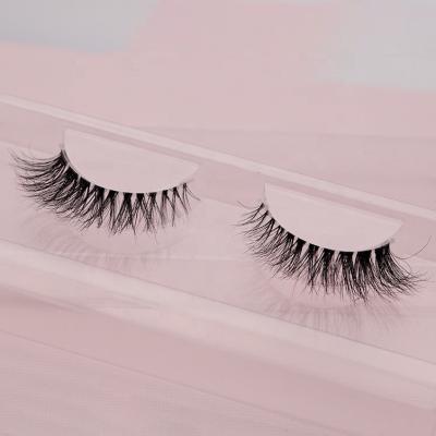 China Natural Clear Transparent 15mm Lashes Invisible Mink Natural Eyelashes Mail 10mm 12mm Pestanas Liner Lick 3d Tape Daily Clear Natural Style Makeup for sale