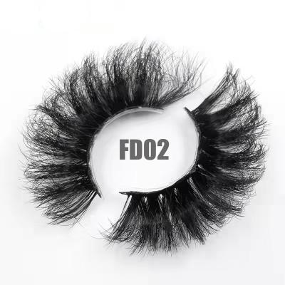 China Extremely natrual and comfortable on your eyes; 25mm False Fluffy Mink Eyelash With Wholesale Price New Arrivals 10D Handmade Cruelty Free Soft Thick Supper 25Mm for sale