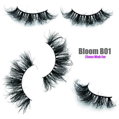 China Tapered/light cruelty free/cruelty wholesale 3d super fluffy curly free 5d 10d 25mm dramatic mink eyelashes extremely natural/comfortable factory with custom made packaging for sale