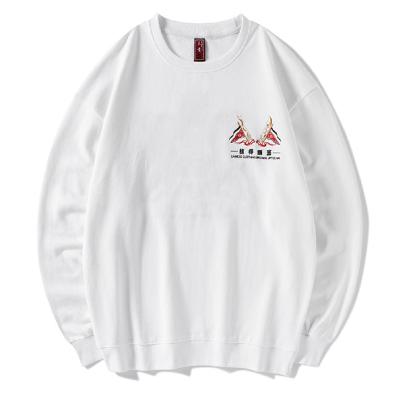 China QUICK DRY Custom Logo Men's Oversized Sweatshirts Cotton Hoodies Sweatshirts Men Embroidery Custom Logo Sweatshirts Fashion Unisex Sweatshirts for sale