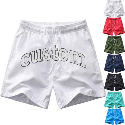 China Hot Sale QUICK DRY Man Clothing Customize Printed Mens Abbreviations Casual Beach Shorts Men Summer for sale