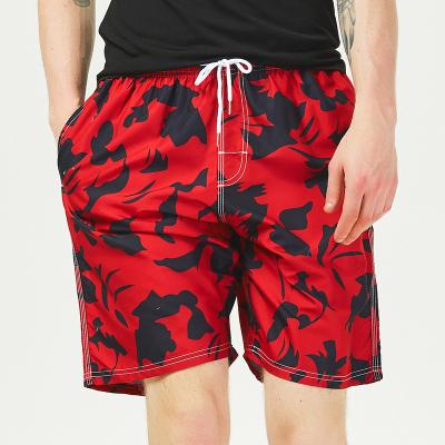 China Men's QUICK DRY Casual Digital Printed Beach Shorts Quick Dry Mens Recycled Polyester Beach Shorts Swim Board Shorts for sale