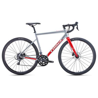 China Ride Road Bikes CLIMBER 2.1 Chinese Manufacturer Alloy 700C *460/500/540MM Gravel Road Bicycles With 700*40C Tire 16 Speed ​​Road Bike for sale