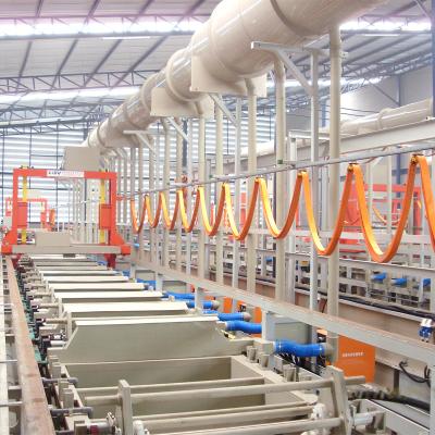 China Brass Automatic One-Arm Hanging Plating Handing Plating Mechanical Hardware Gold Plating Equipment for sale