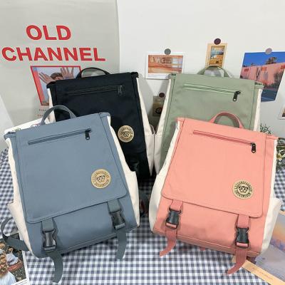 China Anti-theft hots sell high quality anti-theft waterproof design school bag fashion square backpack for student for sale