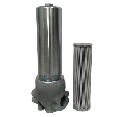 China Aluminum Pipeline Equipment Aluminum Medium High Pressure Hydraulic Filter Housing for sale