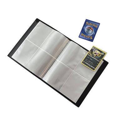 China The other 4 pocket 3 inch photo album black collection card binder for MTG YGO for sale